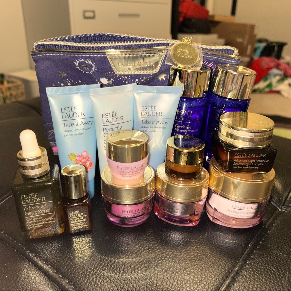 $300 Estée Lauder Skincare Bundle Resilience Multi-effect Advanced Night Repair